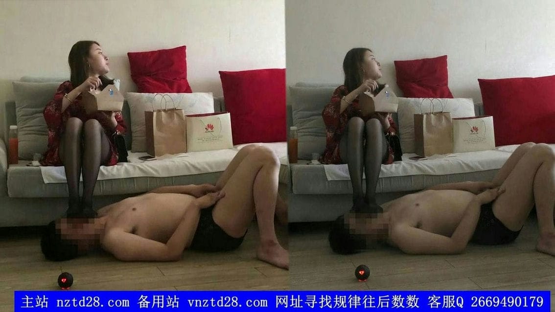 【艾彩1111】【扶桑S】061 主人的脚厕奴小刚